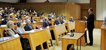 14. 4. 2014, Ljubljana – Predsednik republike na otvoritveni konferenci delovanja Evropskega pravnega intituta v Sloveniji (Daniel Novakovi/STA)